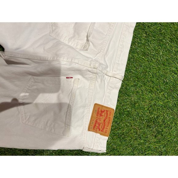 White denim Levi 501 - Picture 7 of 8